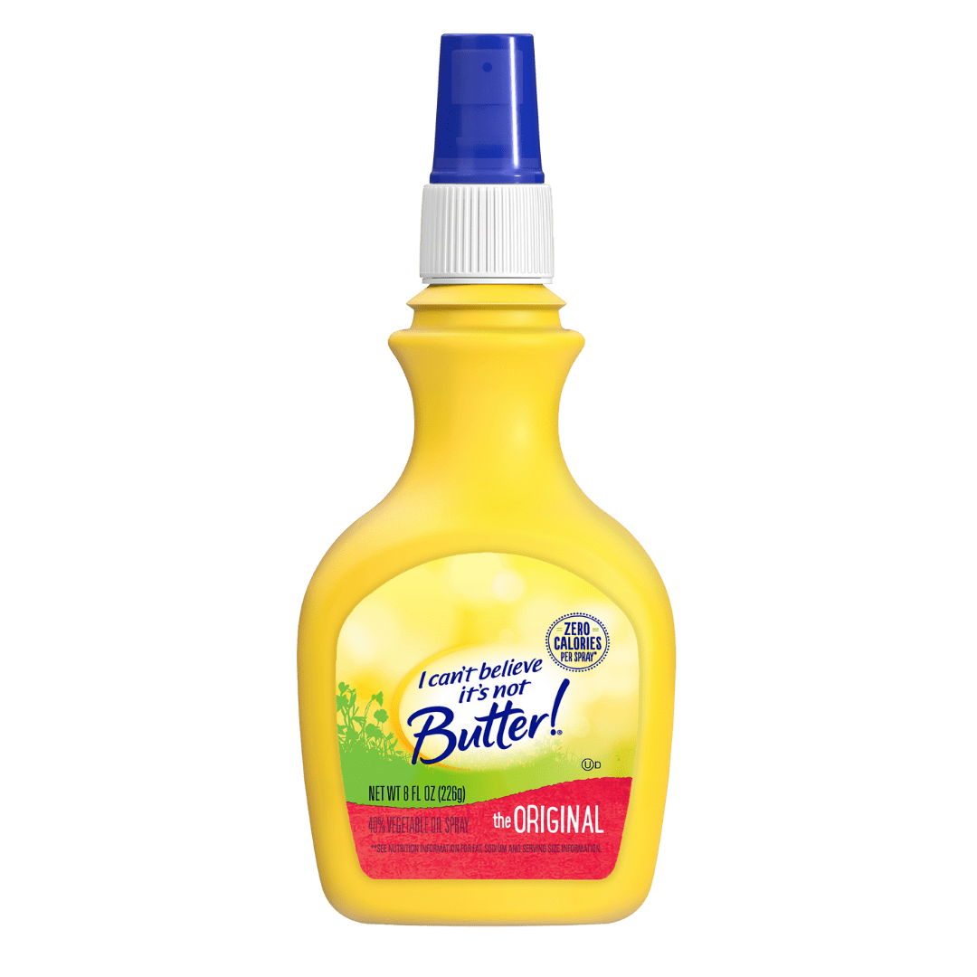 spray butter has zero calories if you stop counting immediately