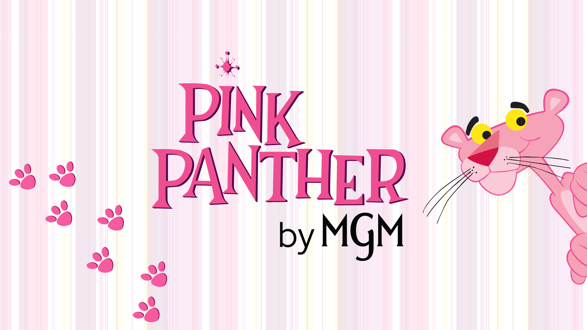 the pink panther escaped the opening credits